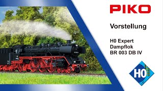 PIKO V131 H0 Expert Dampflok BR 003 DB IV 50680 [upl. by Lennahs182]