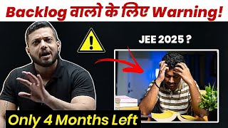 Backlog Walo Ke Liye Warning ⚠️  Last Chance Left 😲  Rajwant Sir  Physicswallah [upl. by Anitnatsnok659]