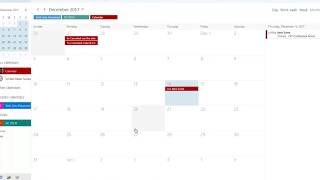 Office 365 Calendar  Create New Event and Reminder [upl. by Ahsiki]