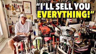 PGA PRO SELLS US HIS BUSINESS… So Many Golf Clubs [upl. by Alesiram]