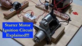 Starter Motor and Ignition Circuit Thoroughly Explained [upl. by Edelstein775]