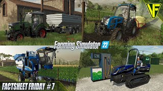 GRAPES amp METHANE MACHINES Its Farming Simulator 22 Factsheet Friday 7 [upl. by Erodaeht]