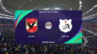 Al Ahly vs ENPPI 08042024 Egyptian Premier League PES 2021 [upl. by Wise]