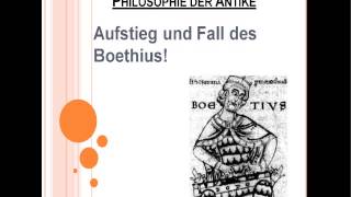 Aufstieg und Fall des Boethius [upl. by Mullane]