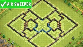 Clash of Clans  Champions Town Hall 10 Trophy Base Enyo 2 w Air Sweeper [upl. by Greene]