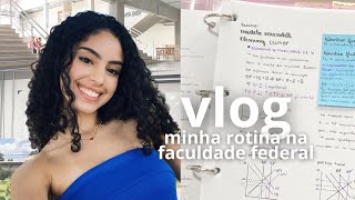 VLOG  rotina de uma universitária no fim de semestre [upl. by Ahtreb]