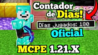 Como hacer Un Contador de Días Con Comandos En Minecraft Bedrock 119 [upl. by Rokach370]