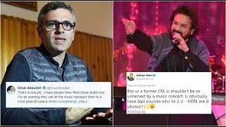 Adnan Sami and Omar Abdullah get into an ugly Twitter war [upl. by Arriec]