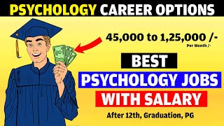 Career In Psychology  Psychology Jobs in India [upl. by Reffinej826]