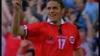 Mondiali 1998 ScoziaNorvegia 11  World Cup 2002 ScotlandNorway 11 highlights [upl. by Osswald446]