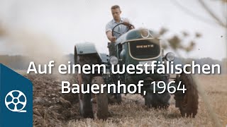 Ein Tag auf einem westfälischen Bauernhof 1964  FILMSCHÄTZE [upl. by Domenic]