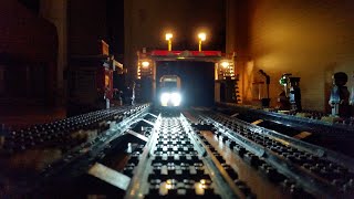 LEGO Train Set 60051  ICE High Speed Passenger Train  OnBoard View with the NightTrain [upl. by Bouton402]