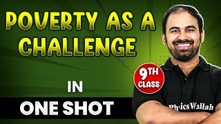 POVERTY AS A CHALLENGE in 1 Shot  FULL Chapter Coverage THEORYPYQs  Class 9th SST [upl. by Leamse]