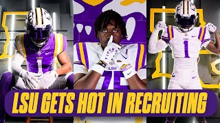 LSU getting REDHOT in 2024 recruiting  Who commits next to the Tigers [upl. by Mohammed]