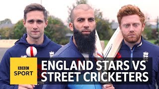 Can Englands Moeen Ali Jonny Bairstow amp Chris Woakes play street cricket  BBC Sport [upl. by Enelyahs831]