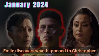 Arendvslei January Teasers 2024  Emile discovers what happened to Christopher [upl. by Harve775]