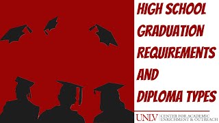 High School Graduation Requirements and Diploma Types [upl. by Felix660]