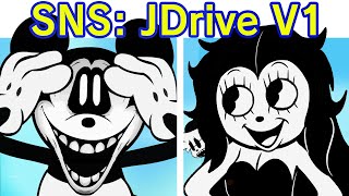 Friday Night Funkin VS Mickey Mouse  Sunday Night  SNS JDrive V1 FNF ModSNS RetakeCreepypasta [upl. by Lapointe413]