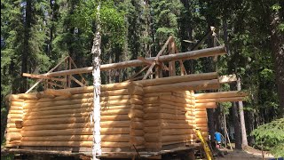 Off Grid Cabin Build In Alaskas Remote Wilderness 16 yrs in the making [upl. by Profant]