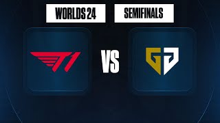 T1 vs GENG ESPORTS DEMI FINALE WORLDS 2024 [upl. by Etnohc]