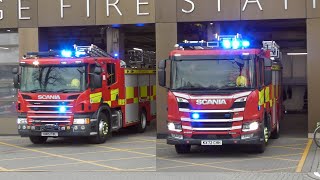 Cambridgeshire Fire amp Rescue Service  Cambridge ERP x2 Turnout [upl. by Susie]