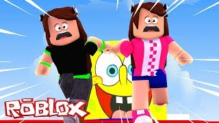 ESCAPE DO BOB ESPONJA no ROBLOX [upl. by Tillio]