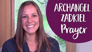 Archangel Zadkiel Prayer  Prayer for Forgiveness Transmutation And Calling In The Angel Zadkiel [upl. by Glendon]