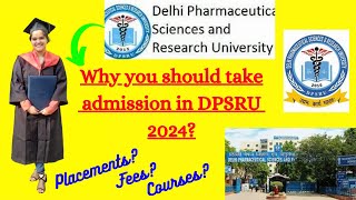 DPSRU full admission details 2024  college review  personal experience [upl. by Giustino]