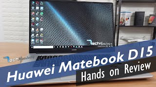 Huawei MateBook D15 Hands on Review Greek [upl. by Aizat146]