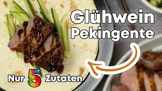 GENIALE Pekingente im Wrap  Knusprige Entenbrust PekingArt  nur 5 Zutaten [upl. by Jezabella]