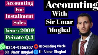 Installment Sales Accounting  Multiple Cash Collection  Repossession  Cost Of Installment Sales [upl. by Leblanc]