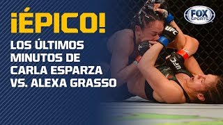 UFC Fight Night ¡La épica batalla de Alexa Grasso vs Carla Esparza [upl. by Juli386]