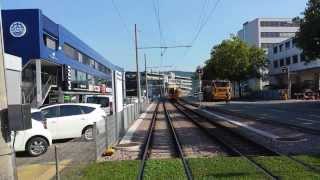 BLTTramlinie 10 Dornach  Basel Bahnhof SBB [upl. by Uliram]