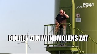 Boeren willen van windmolens af [upl. by Arol]