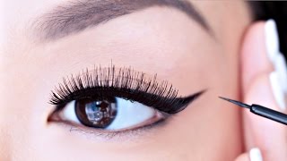 HOW TO Apply Liquid Eyeliner For Beginners  chiutips [upl. by Algy]