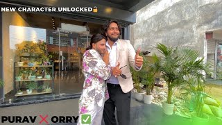 Purav Jha ❌ Orry ✅  Purav Jha New Character Unlocked 😂  Behind The Scenes Vlog 🎬 [upl. by Mariken]