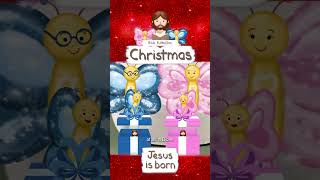 MERRY CHRISTMAS · BIBLE STORIES FOR CHILDREN KIDS · ANIMATED CARTOON JESUS shorts [upl. by Cornia]