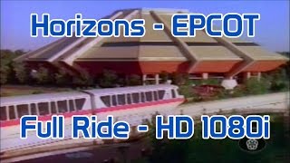 Horizons  Epcot Center  HD 1080i  Full Attraction  Highest Quality on YouTube [upl. by Gloria953]