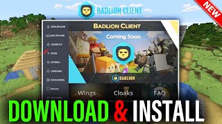 How To Install Badlion Client For Minecraft  Full Guide [upl. by Ilzel]