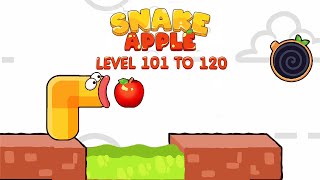 Snake Apple Gameplay 101120 Levels [upl. by Aicak971]