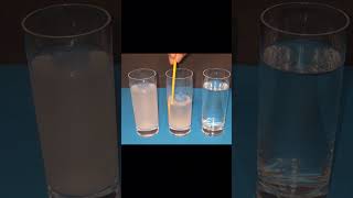 Salt water density experiment water shorts experiment [upl. by Megargee]