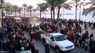 Cabalgata de Reyes Magos Jávea 2015 [upl. by Elatsyrk560]