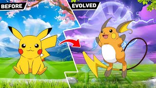 😱FINALLY EVOLVED PICKACHU TO RIACHU  PICKACHU VS RIACHU  MEW VS MEWTO [upl. by Keligot]