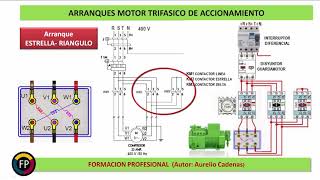 Clase 97 Como conectar motores trifasicos para diferentes arranques [upl. by Vanthe]