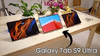 NEW Galaxy Tab S9 Ultra Hands ON First Impressions  iPad Pro Killer STRIKES AGAIN [upl. by Jaye]