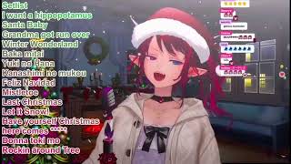 IRyS cracks up while singing Silent Night [upl. by Fasto]