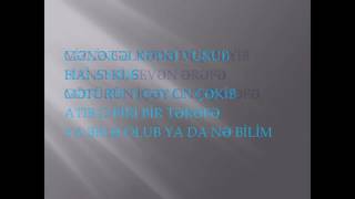 Asif Məhərrəmov  Gecə Gecə Karaoke\Lyrics [upl. by Ruella561]