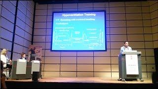 Hypoventilation Training in Swimming  European Congress of Sport Science 2016  by Xavier Woorons [upl. by Leora634]