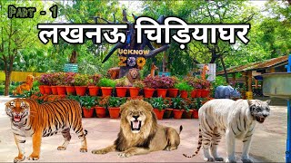 Lucknow Zoo  लखनऊ चिड़ियाघर  Nawab Wajid Ali Shah Zoological Garden  Lucknow Utter Pradesh [upl. by Oicirbaf505]