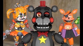 FNaF Pizzeria Sim Funko Action Figure Review [upl. by Tonia407]